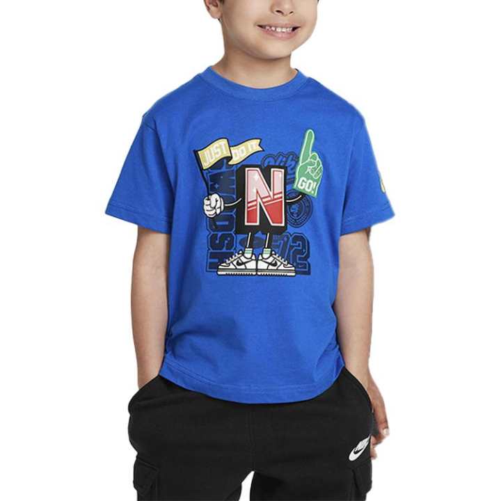 Nike Nike T Shirt Blue Children Aged 3 7 Years Old