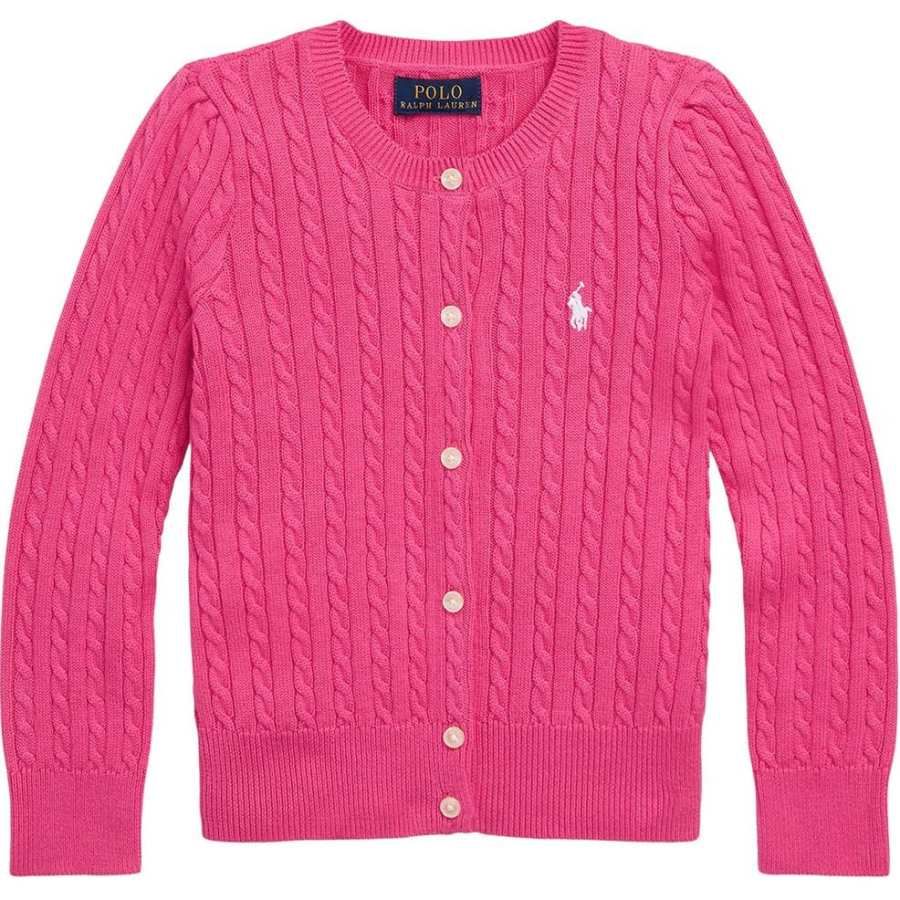Polo Ralph Lauren Sweater FW23 Classic Version Pink Teenagers