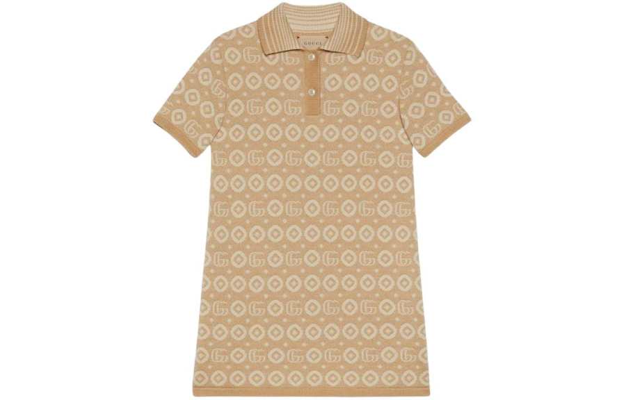 GUCCI SS24 Children's Dress Women's Khaki