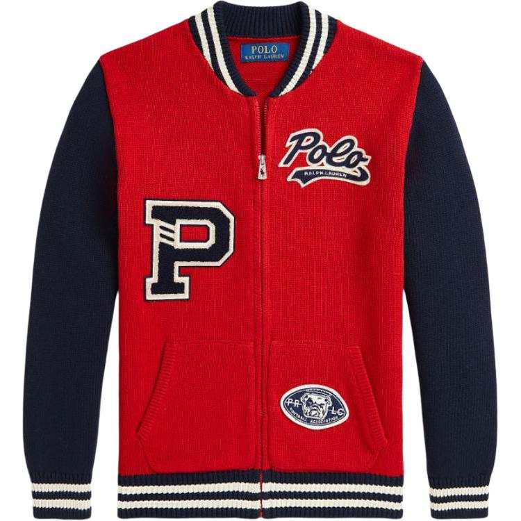 Polo Ralph Lauren Sweater FW24 Red Kids'