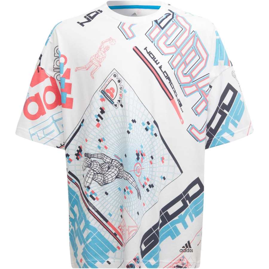 Adidas Adidas T Shirt White Children Aged 3 7 Years Old
