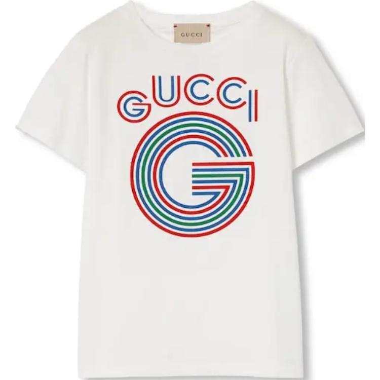 GUCCI Kids T Shirts Crew Neck Moderate
