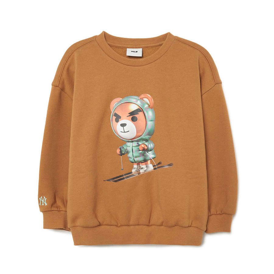 MLB KIDS Sweatshirt Brown Children Aged 3 7 Years Old