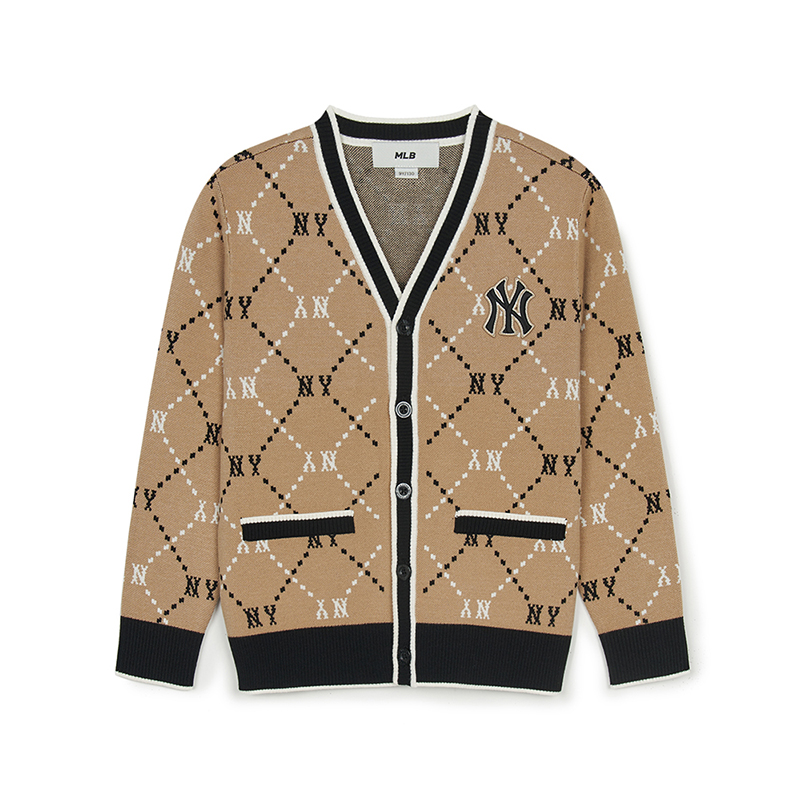 MLB KIDS Sweater New York Yankees Standard Beige Yellow Children Aged 3 7 Years Old