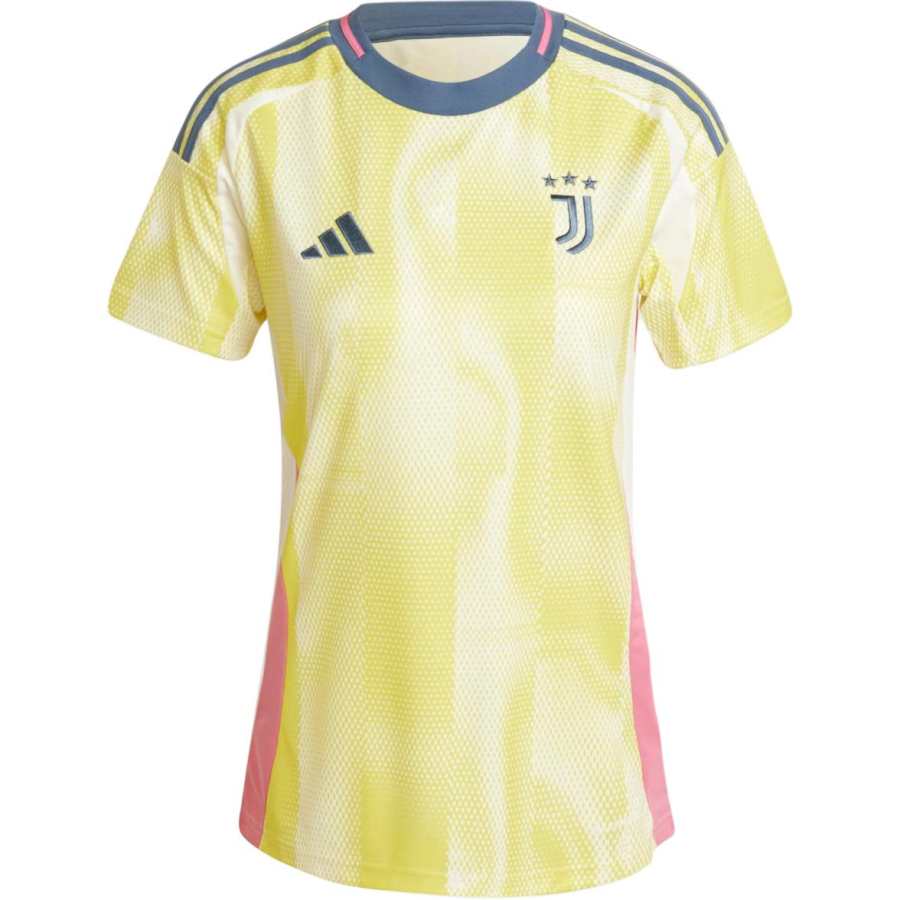 Adidas Adidas Juventus SS24 Soccer Jersey Women's Yellow White