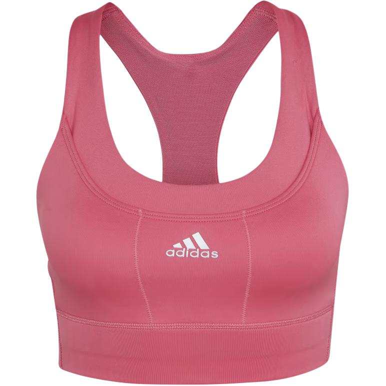 Adidas Adidas RUNNING MEDIUM SUPPORT POCKET BRA Sports Underwear Women's Pulse Magenta