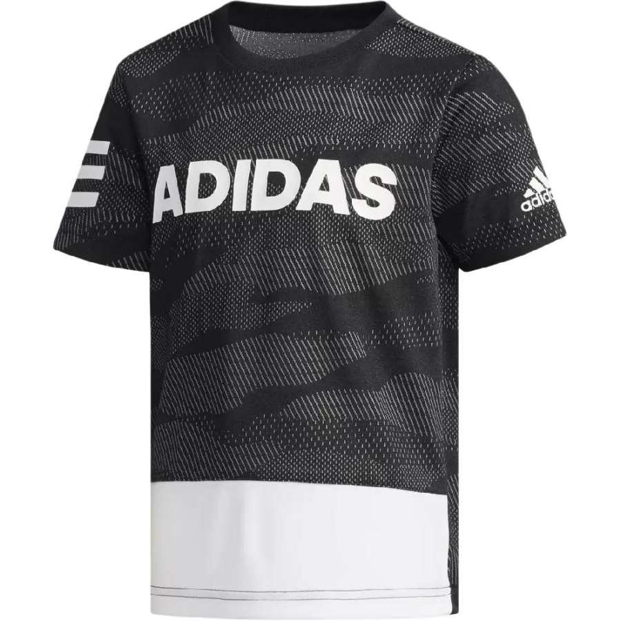 Adidas Adidas T Shirt Black Children Aged 3 7 Years Old