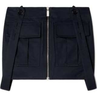 OFF-WHITE OFF WHITE Cargo Short Skirts Regular Fit Women's Black