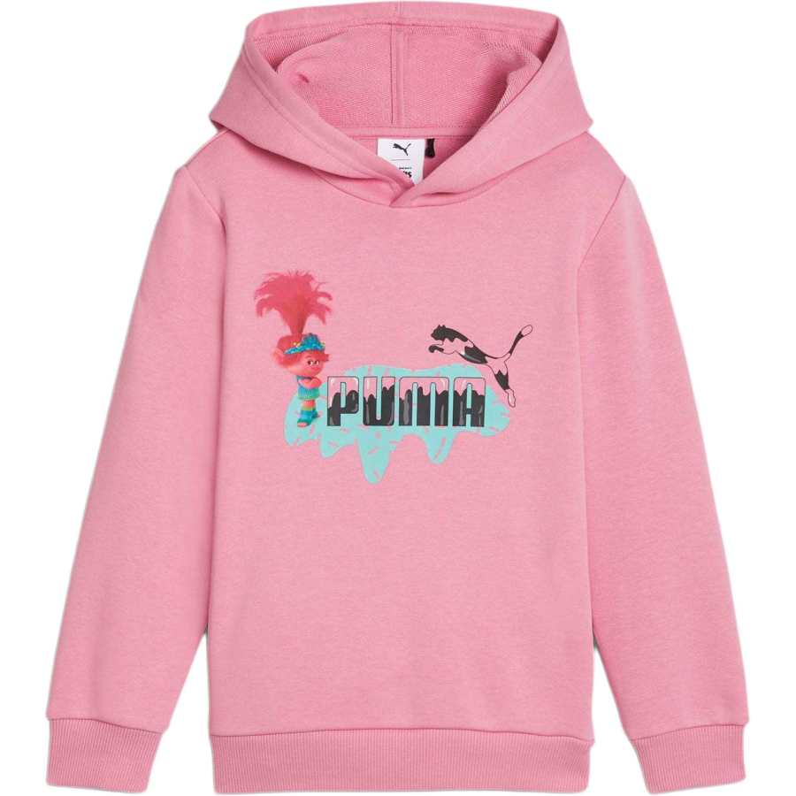 PUMA TROLLS Sweatshirt Pink Children Aged 3 7 Years Old