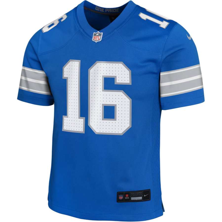 Nike Nike NFLDetroit Lions T Shirt Blue Teenagers