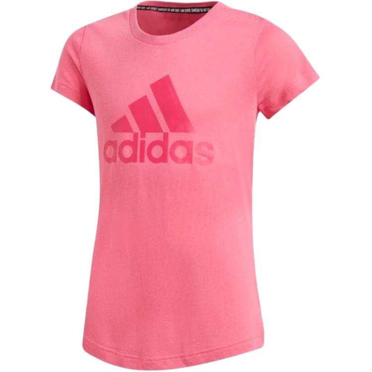 Adidas Adidas T Shirt MUST HAVES BADGE Pink Teenagers