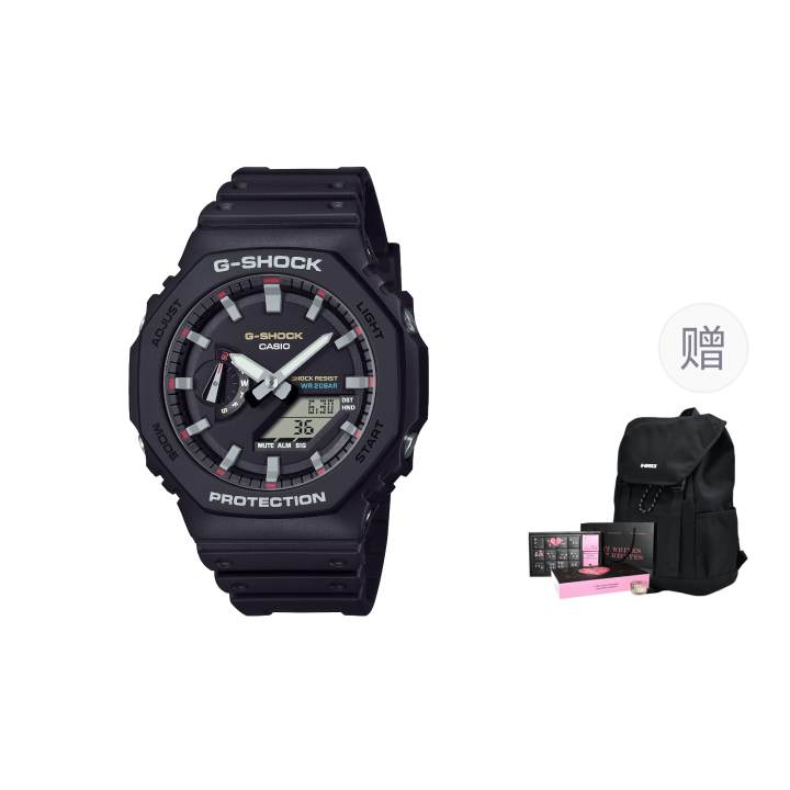 CASIO CASIO Quartz Movement Resin Strap Unisex Black Dial
