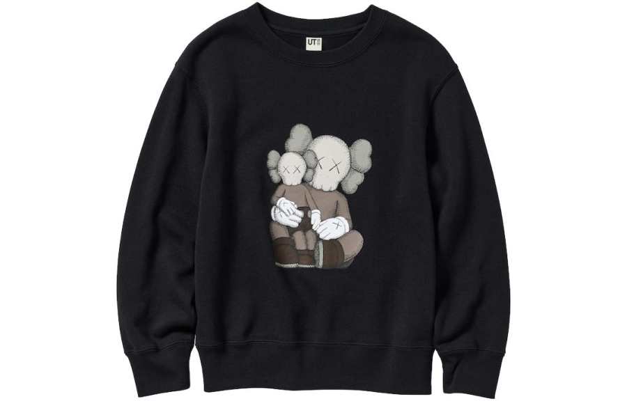 UNIQLO x KAWS Knitwear Black Kids'