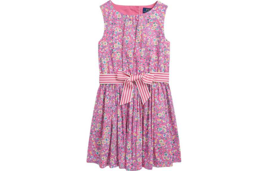 Polo Ralph Lauren Dress SS24 Passionate Pink Kids'