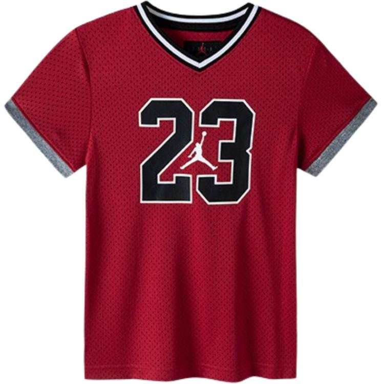 Jordan Jordan T Shirt Red Children Aged 3 7 Years Old