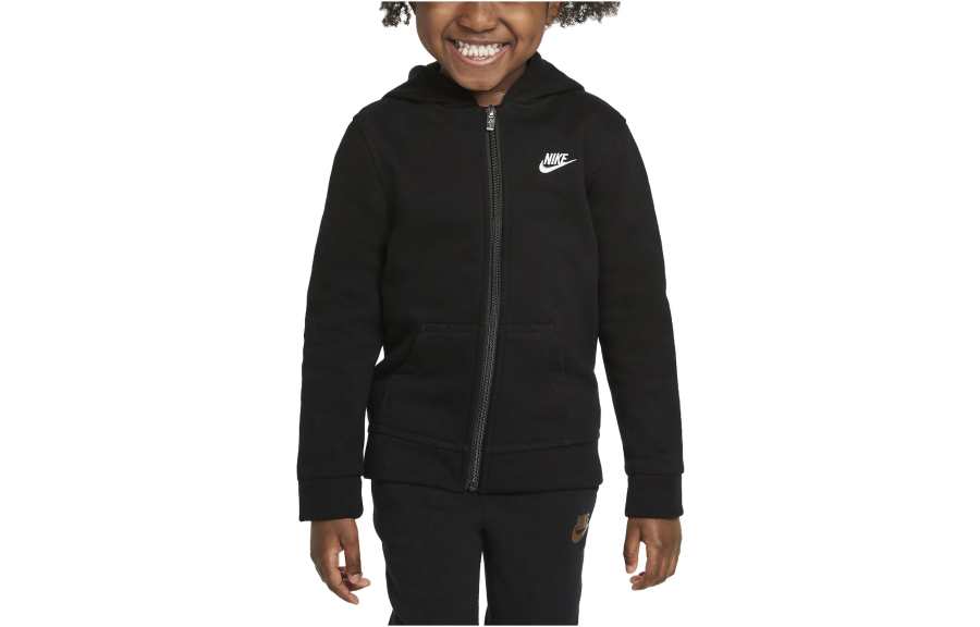 Nike Nike Kids' Top Sportswear Club Fleece Black Infant And Toddler