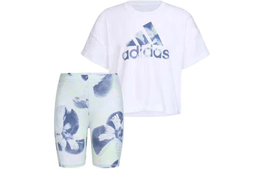 Adidas Adidas Kids Casual Sportswear Crew Neck Moderate