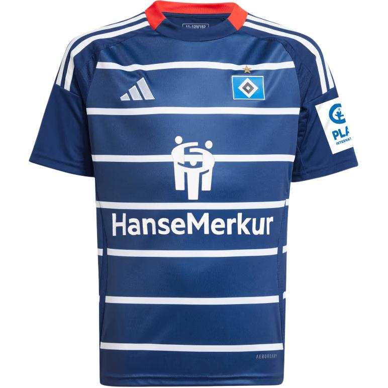 Adidas Adidas T Shirt SS24 Blue White Teenagers