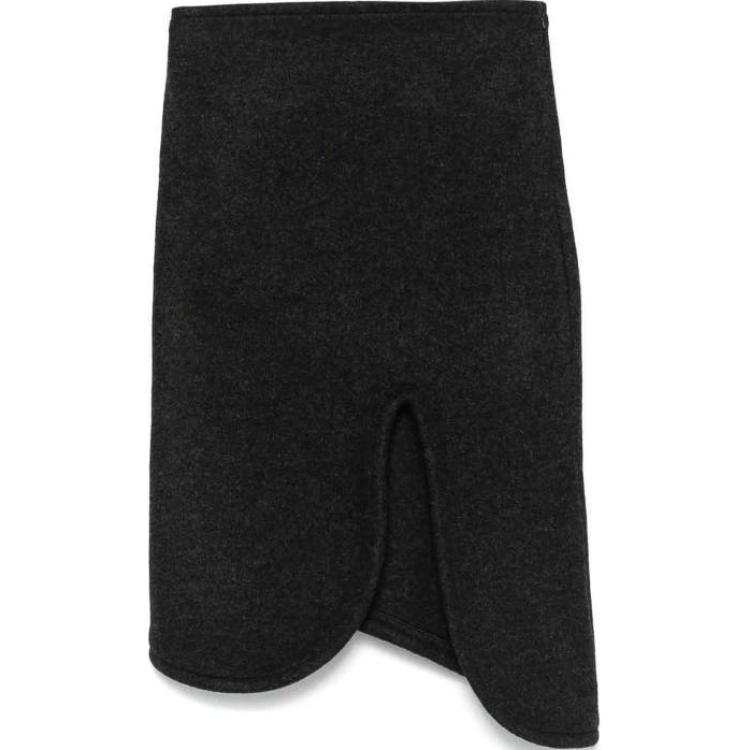 Victoria Beckham Casual Long Skirt Women's Black