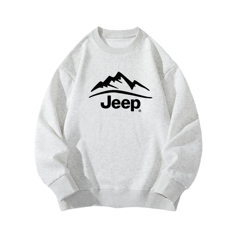 Jeep Jeep Grade School Sweatshirts Crew Neck Moderate