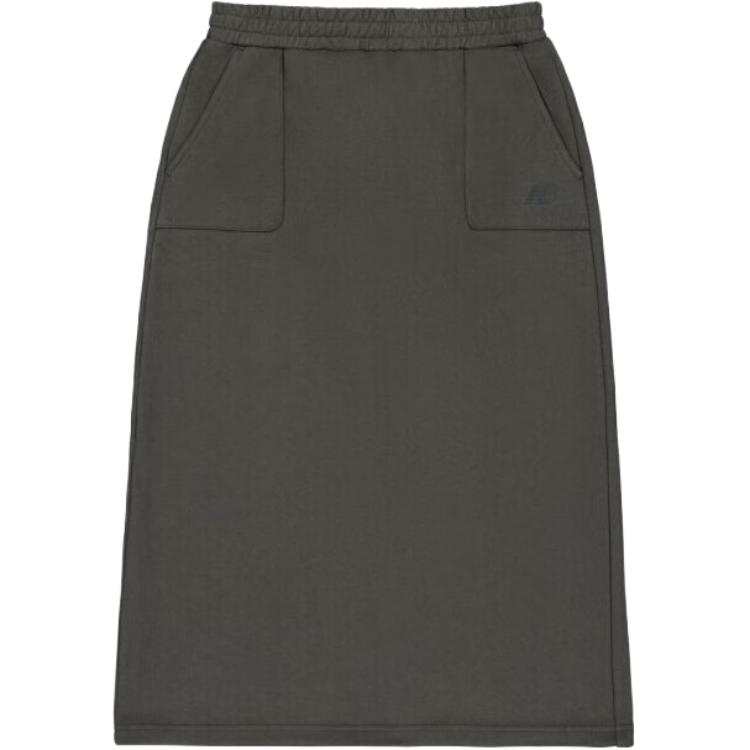 New Balance New Balance SS25 Casual Long Skirt Women's Gray