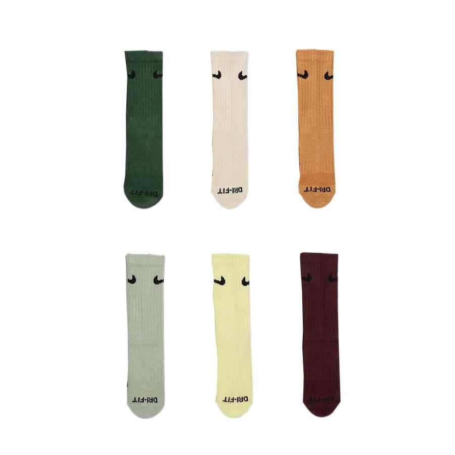Nike Nike Dri FitDry SS25 Socks 6 Pack Fir Children Aged 3 7 Years Old