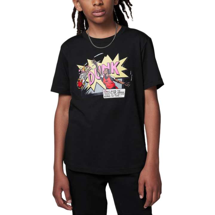 Jordan Jordan Air T Shirt Black Children Aged 3 7 Years Old