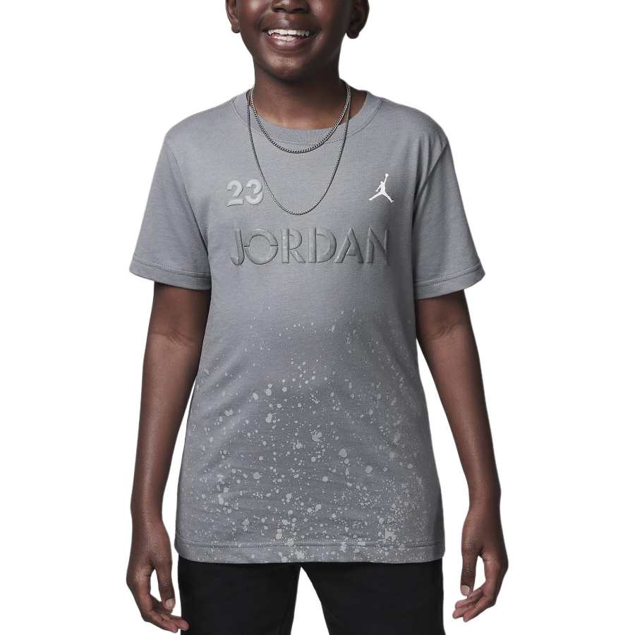 Jordan Jordan Air Jordan 4 T Shirt Air Jordan 4 T Shirt Smoke Gray Teenagers