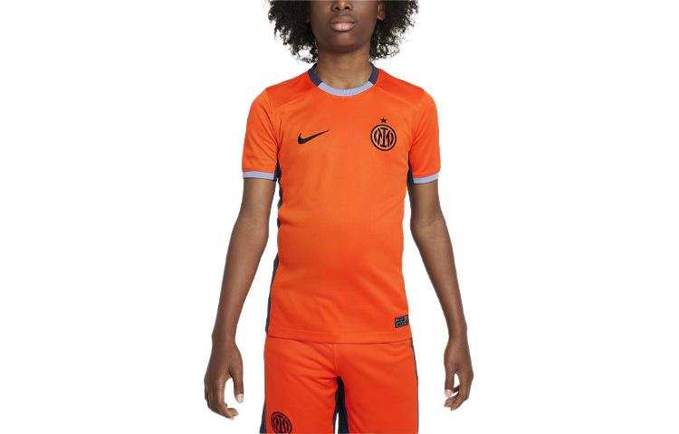 Nike Nike T Shirt Inter Milan 2023/24 Stadium Third Safety Orange Kids'