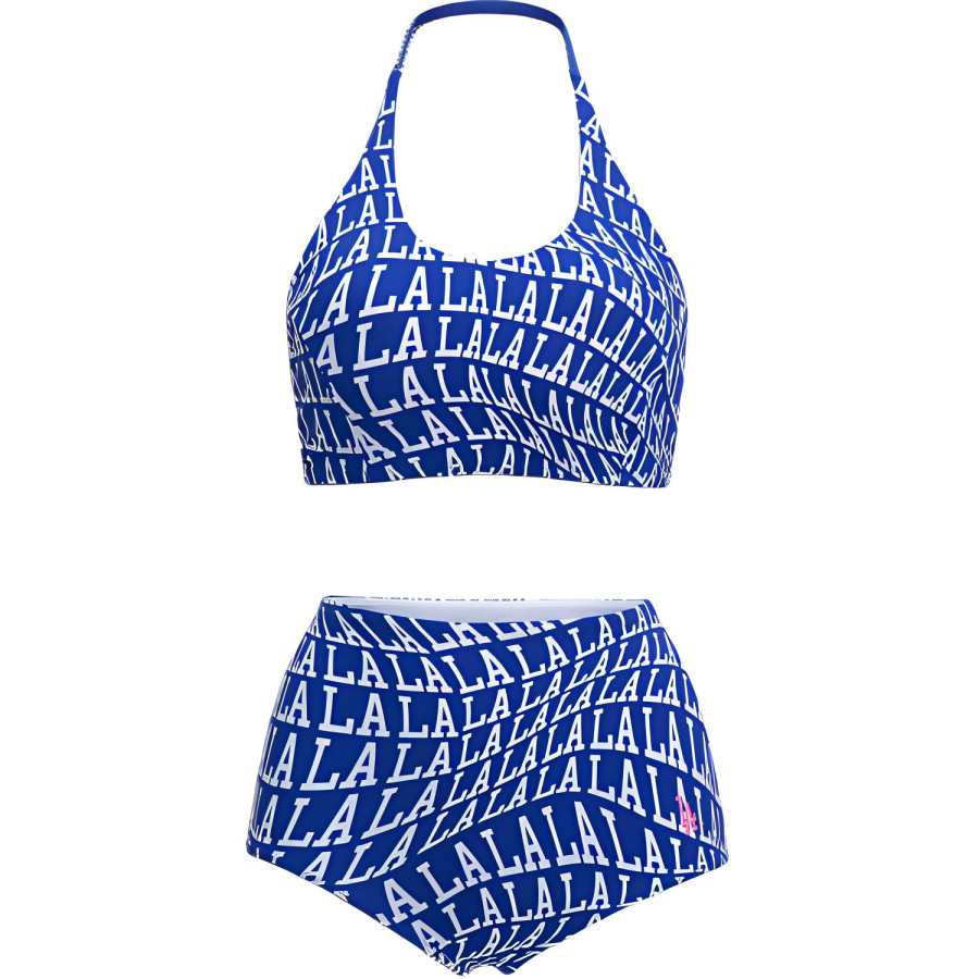 MLB MLB Los Angeles Dodgers LLUSION BIKINI SET Bikini Women's Blue