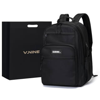 V.NINE Fabric Backpack Large Unisex Multicolor