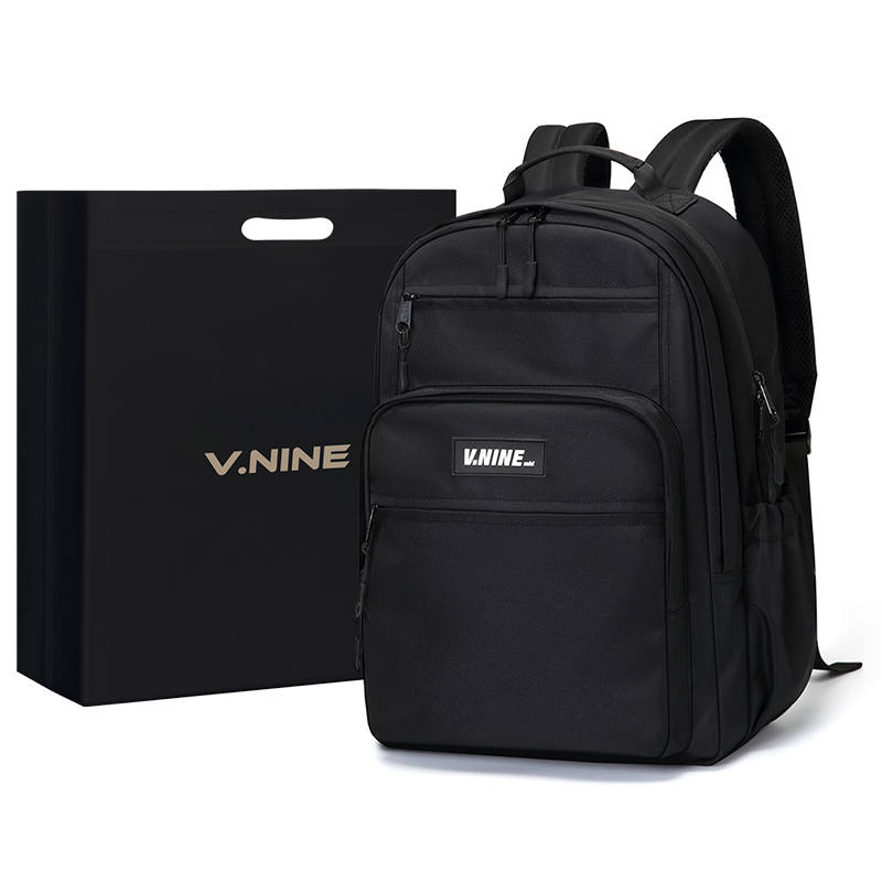 V.NINE V.NINE Fabric Backpack Large Unisex Multicolor