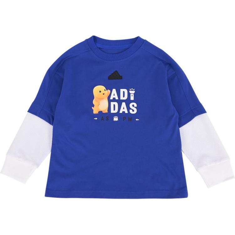 Adidas Adidas x Nailong T Shirt Blue Children Aged 3 7 Years Old