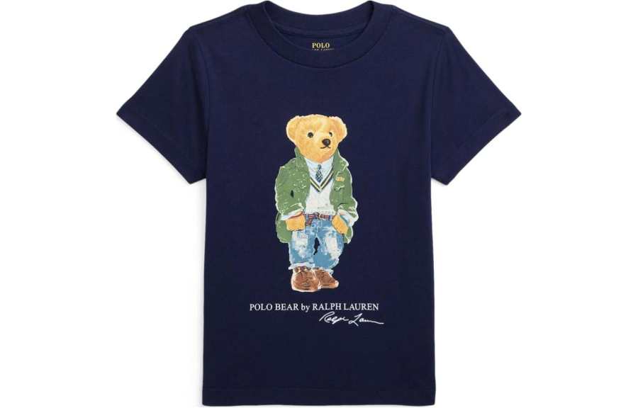Polo Ralph Lauren T Shirt Marine Blue Kids'
