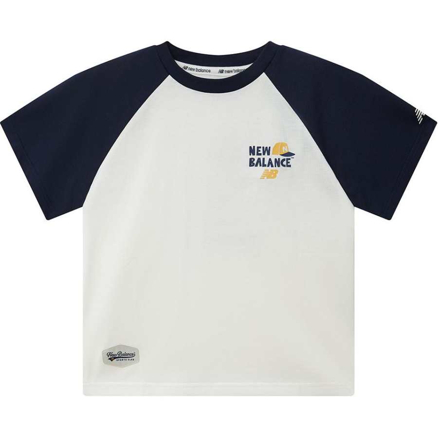 New Balance New Balance T Shirt Navy Blue Children Aged 3 7 Years Old