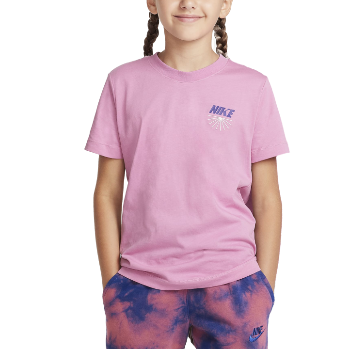 Nike Nike Sportswear T Shirt Magic Flamingo Color Kids'