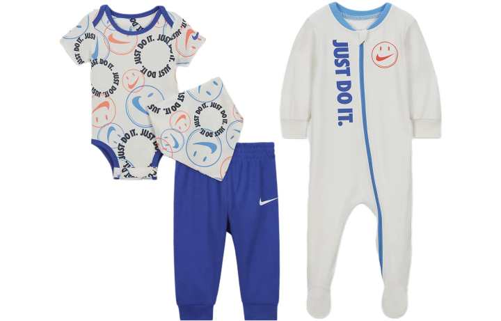 Nike Nike Baby Jumpsuits & Crawlers Crew Neck Moderate