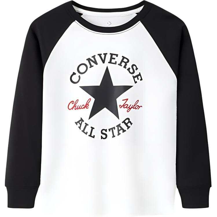 Converse T Shirt Jet Black Teenagers
