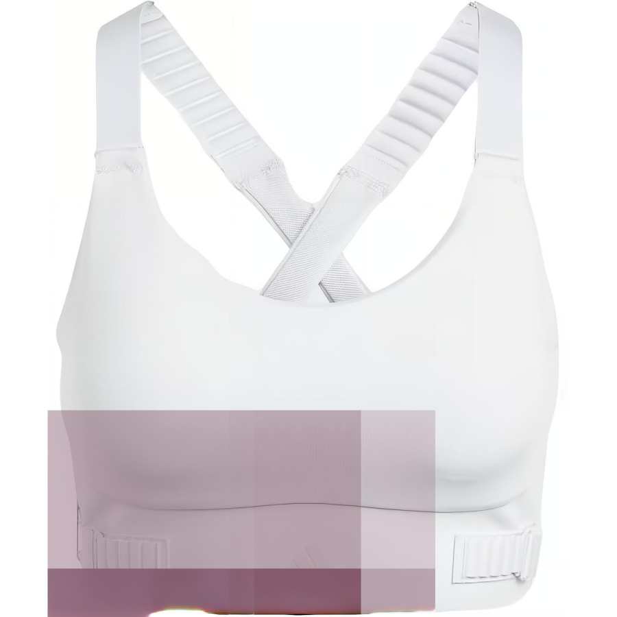 Adidas Adidas FASTIMPACT LUXE RUN HIGH SUPPORT BRA Sports Underwear Women's White