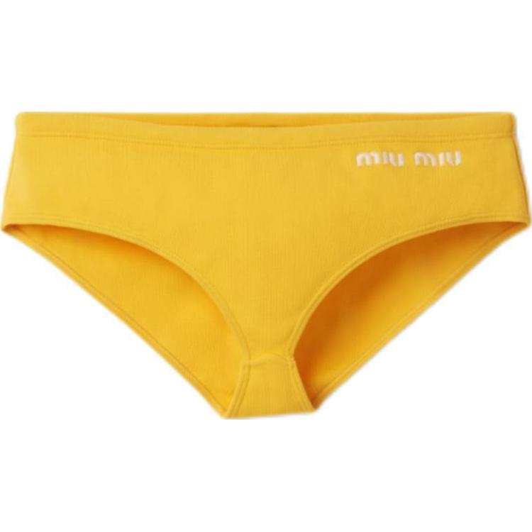 MIU MIU Bikinis Women's Yellow Moderate