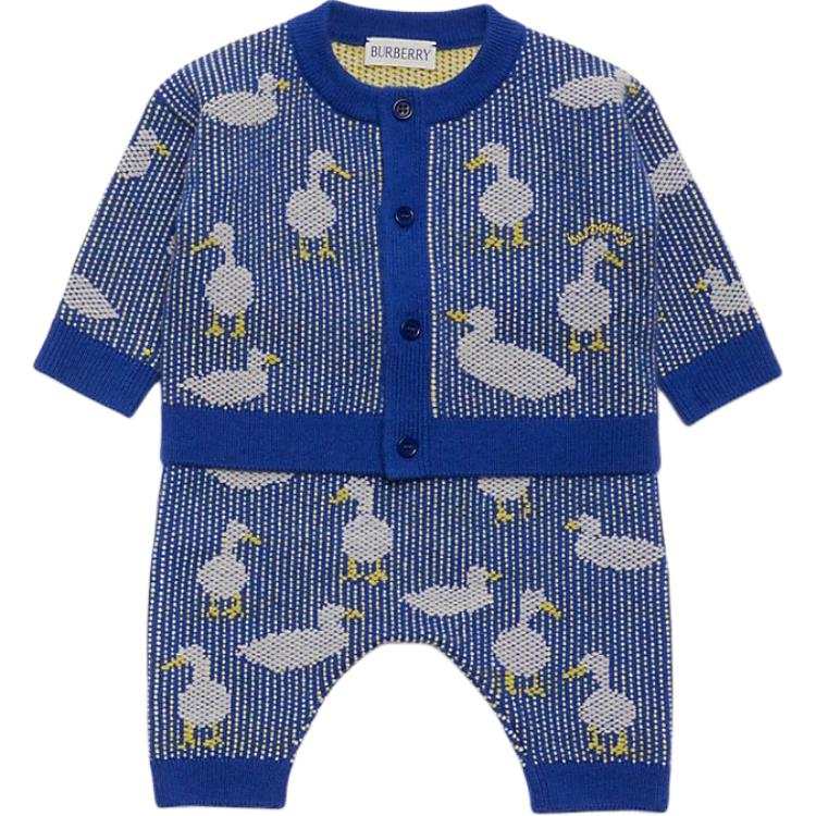 Burberry Casual Sportswear Blue Infant And Toddler