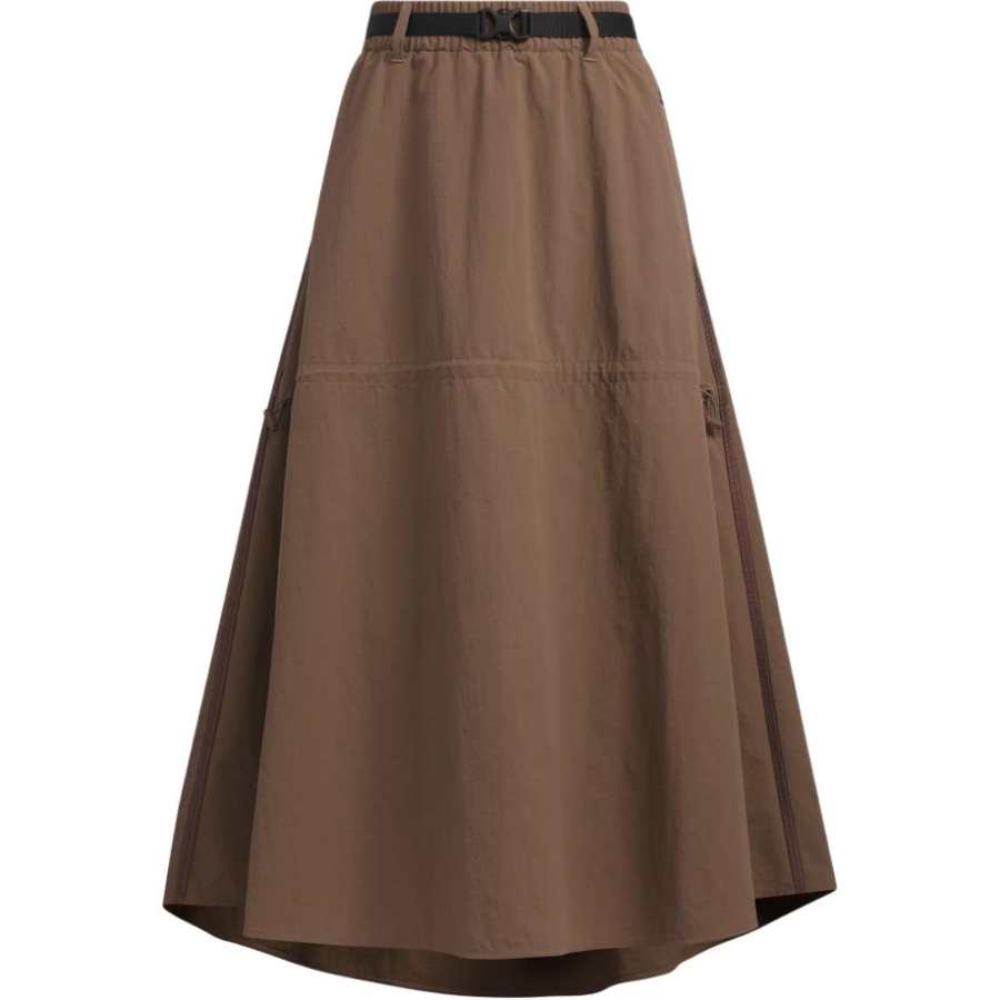 Adidas Adidas Casual Long Skirt Women's Brown