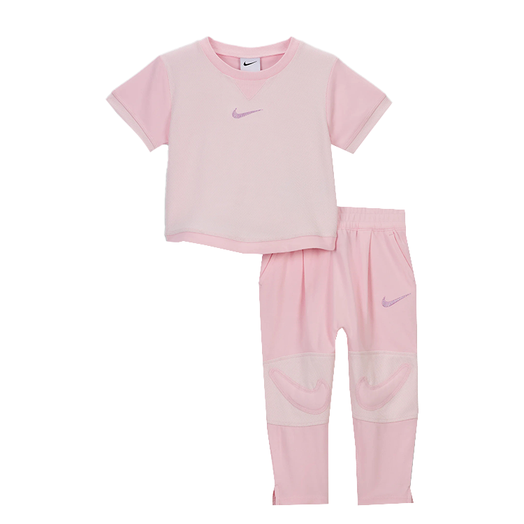Nike Nike Casual Sportswear Swoosh Pink Foam Infant And Toddler