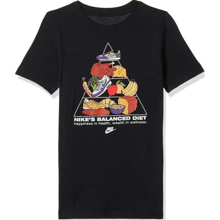 Nike Nike Kids T Shirts Crew Neck Moderate