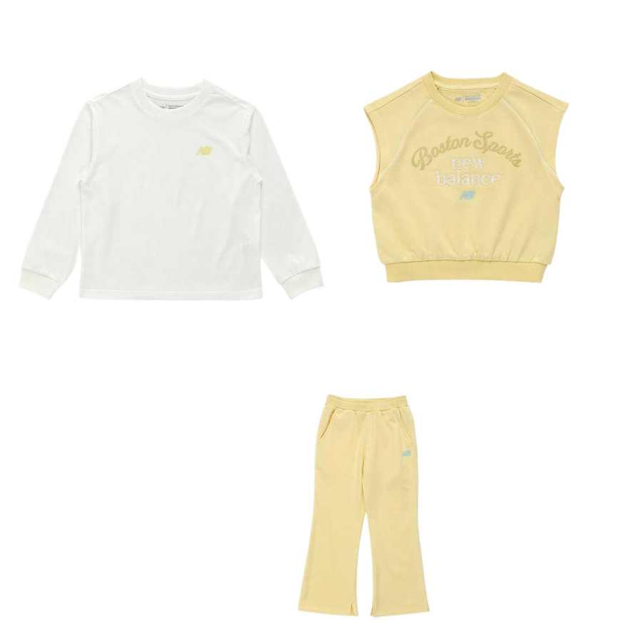 New Balance New Balance Casual Sportswear Yellow Children Aged 3 7 Years Old