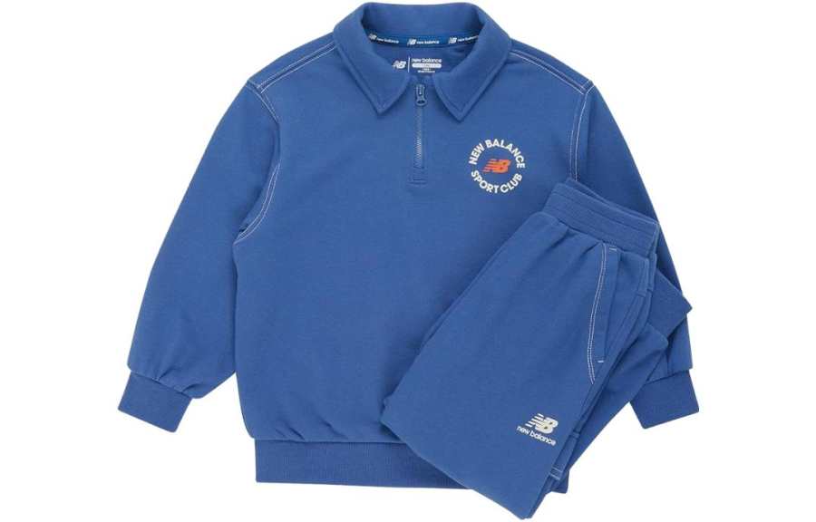 New Balance New Balance Kids Casual Sportswear Lapel Moderate