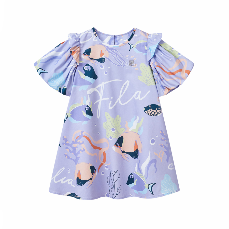 FILA KIDS Children's Dress All Over Print Children Aged 3 7 Years Old