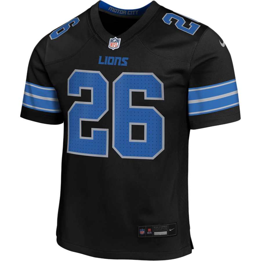 Nike Nike NFLDetroit Lions FW24 T Shirt Black Teenagers