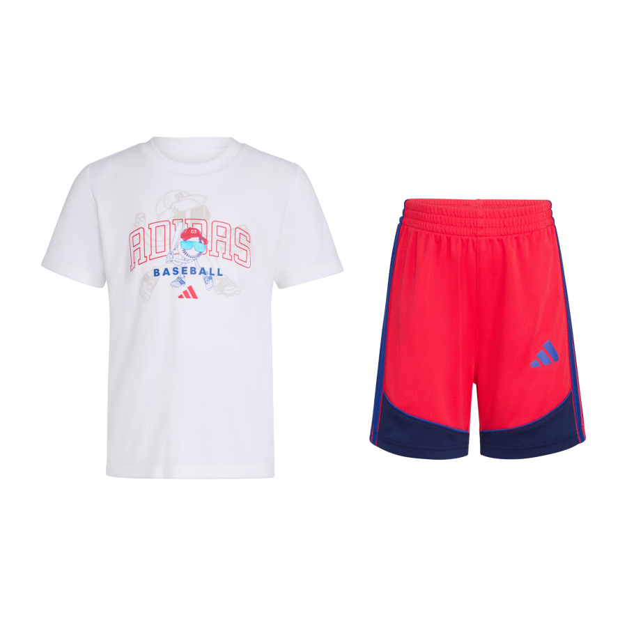 Adidas Adidas Casual Sportswear 3 Stripes White Children Aged 3 7 Years Old