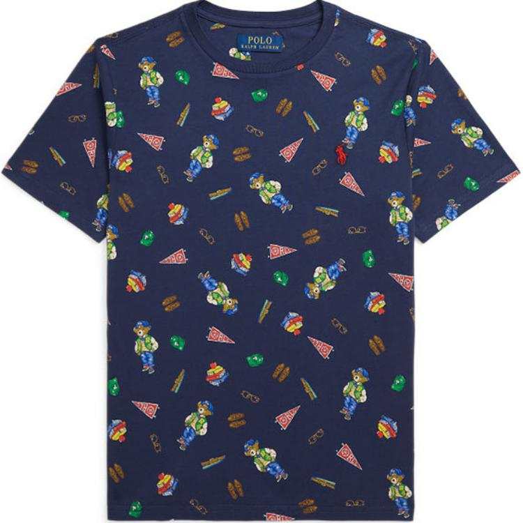 Polo Ralph Lauren T Shirt FW24 Blue Kids'